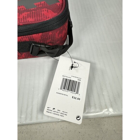 Nike Insulated Hard Shell Lunch Box 4L Red Black 9A2744-H24 NEW - Picture 6 of 7